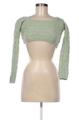 Дамски пуловер NA-KD, Размер XS, Цвят Зелен, Цена 4,93 лв.