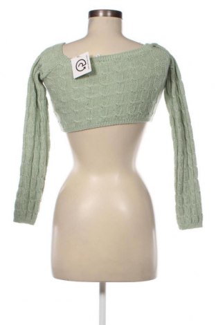 Дамски пуловер NA-KD, Размер XS, Цвят Зелен, Цена 5,22 лв.