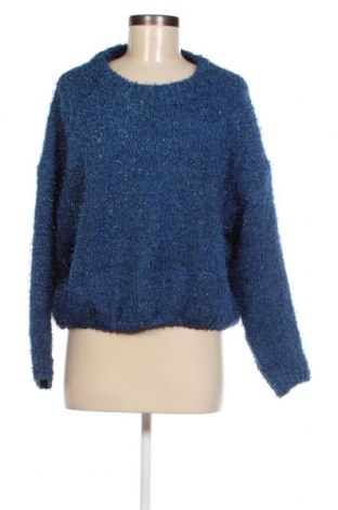Дамски пуловер Object, Размер M, Цвят Син, Цена 21,75 лв.