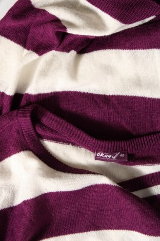Γυναικείο πουλόβερ Okay, Μέγεθος M, Χρώμα Πολύχρωμο, Τιμή 2,87 €