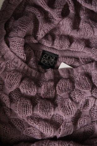 Дамски пуловер One Love, Размер S, Цвят Лилав, Цена 5,51 лв.