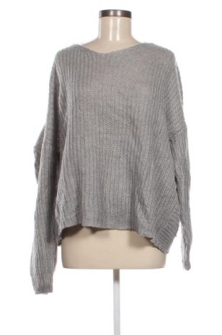 Дамски пуловер Piazza Italia, Размер XL, Цвят Сив, Цена 11,50 лв.