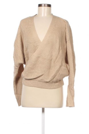Дамски пуловер SHEIN, Размер S, Цвят Бежов, Цена 20,30 лв.