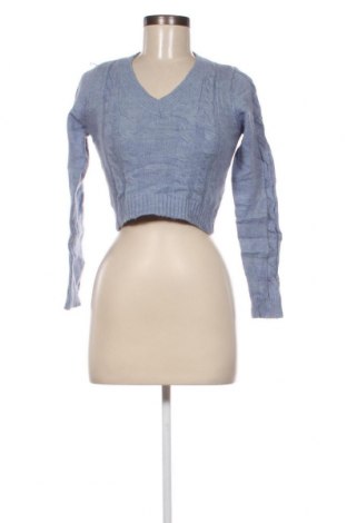 Дамски пуловер SHEIN, Размер S, Цвят Син, Цена 8,70 лв.