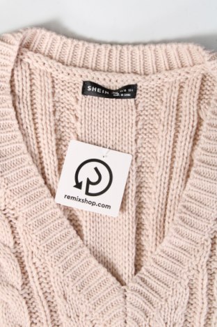 Дамски пуловер SHEIN, Размер M, Цвят Бял, Цена 5,51 лв.