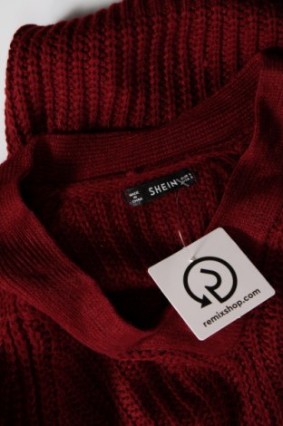 Дамски пуловер SHEIN, Размер S, Цвят Червен, Цена 5,80 лв.