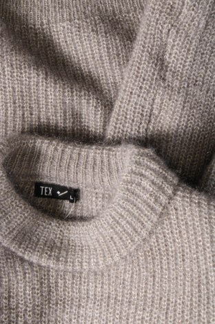 Дамски пуловер Tex, Размер L, Цвят Сив, Цена 7,25 лв.