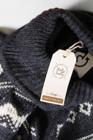 Дамски пуловер Urban Surface, Размер S, Цвят Син, Цена 8,74 лв.