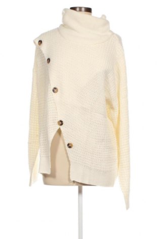 Дамски пуловер Venca, Размер XL, Цвят Бял, Цена 29,90 лв.