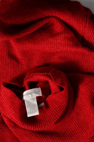Γυναικείο πουλόβερ Worthington, Μέγεθος L, Χρώμα Κόκκινο, Τιμή 3,23 €