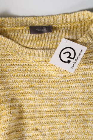 Дамски пуловер Yessica, Размер M, Цвят Жълт, Цена 4,64 лв.
