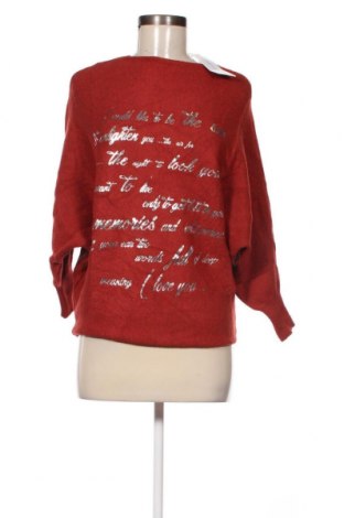 Дамски пуловер Zabaione, Размер S, Цвят Червен, Цена 9,57 лв.