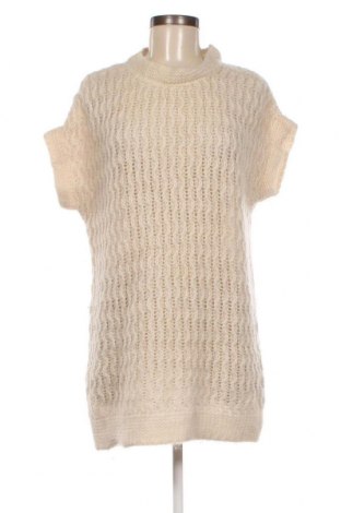 Дамски пуловер Zara Knitwear, Размер M, Цвят Бежов, Цена 5,00 лв.