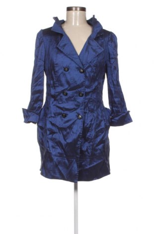Damen Trench Coat, Größe S, Farbe Blau, Preis € 36,53