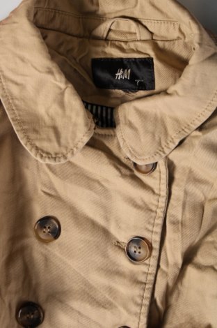 Дамски шлифер H&M, Размер S, Цвят Бежов, Цена 58,00 лв.