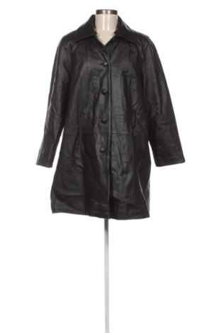 Γυναικείο δερμάτινο μπουφάν 4/5/6 Fashion Concept, Μέγεθος L, Χρώμα Μαύρο, Τιμή 16,55 €