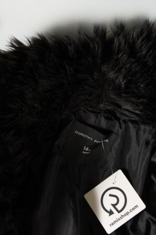 Дамско палто Dorothy Perkins, Размер L, Цвят Черен, Цена 27,00 лв.