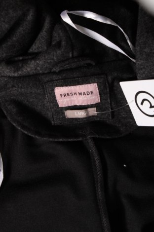 Дамско палто Fresh Made, Размер L, Цвят Сив, Цена 23,04 лв.