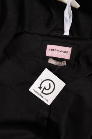 Дамско палто Fresh Made, Размер L, Цвят Черен, Цена 33,44 лв.