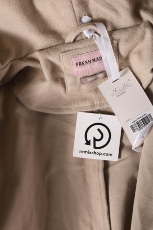 Γυναικείο παλτό Fresh Made, Μέγεθος M, Χρώμα  Μπέζ, Τιμή 14,00 €