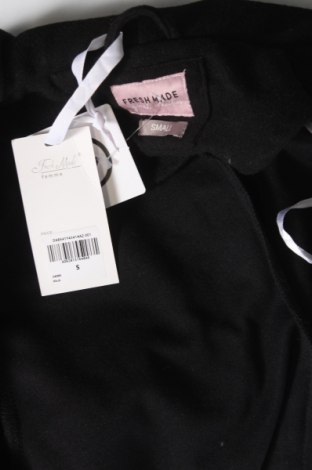 Dámský kabát  Fresh Made, Velikost S, Barva Černá, Cena  333,00 Kč