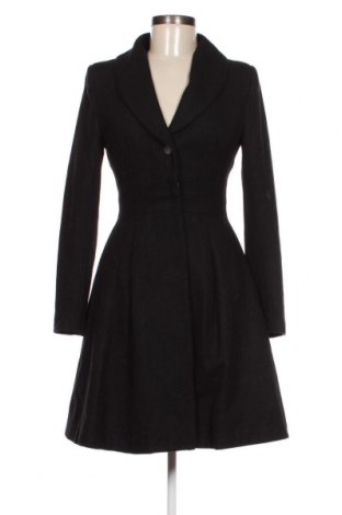 Дамско палто H&M, Размер XS, Цвят Черен, Цена 80,25 лв.