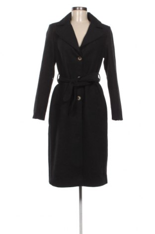 Дамско палто Pieces, Размер S, Цвят Черен, Цена 45,60 лв.