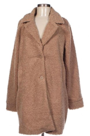 Γυναικείο παλτό Q/S by S.Oliver, Μέγεθος XL, Χρώμα  Μπέζ, Τιμή 143,73 €