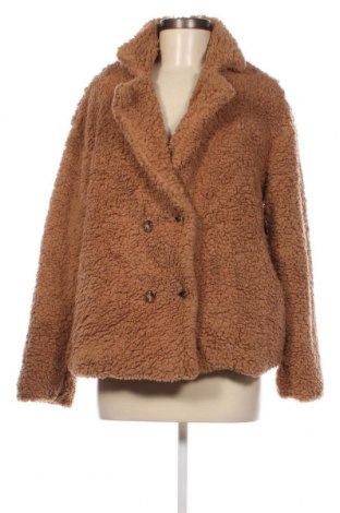 Дамско палто SHEIN, Размер S, Цвят Кафяв, Цена 25,80 лв.
