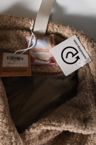 Dámsky kabát  Stitch & Soul, Veľkosť XL, Farba Béžová, Cena  11,53 €