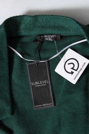 Γυναικείο παλτό Sublevel, Μέγεθος XL, Χρώμα Πράσινο, Τιμή 12,21 €