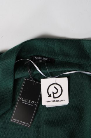 Дамско палто Sublevel, Размер S, Цвят Зелен, Цена 21,63 лв.