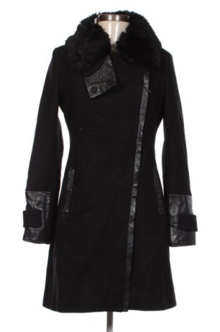 Дамско палто Via spiga, Размер S, Цвят Черен, Цена 27,00 лв.