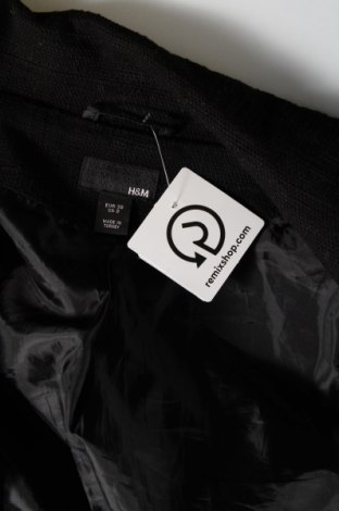 Дамско сако H&M, Размер M, Цвят Черен, Цена 11,44 лв.