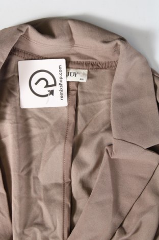 Γυναικείο σακάκι Jdy, Μέγεθος XXL, Χρώμα  Μπέζ, Τιμή 36,08 €