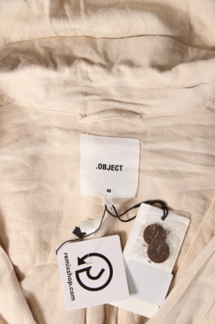 Γυναικείο σακάκι Object, Μέγεθος M, Χρώμα  Μπέζ, Τιμή 66,49 €