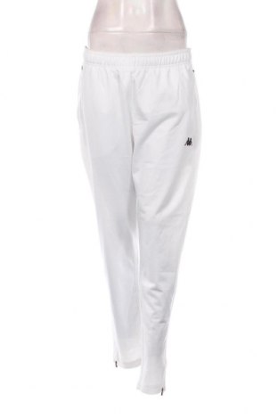 Γυναικείο αθλητικό παντελόνι Kappa, Μέγεθος M, Χρώμα Λευκό, Τιμή 29,90 €