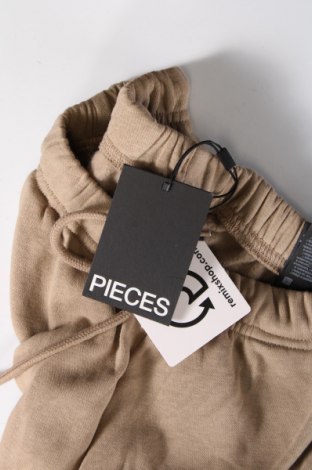 Damen Sporthose Pieces, Größe S, Farbe Beige, Preis 10,10 €
