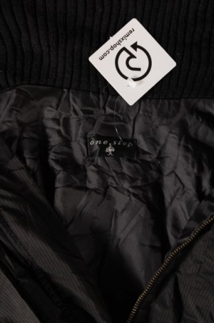 Γυναικείο μπουφάν One Step, Μέγεθος L, Χρώμα Μαύρο, Τιμή 3,64 €