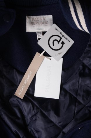 Γυναικείο μπουφάν Pull&Bear, Μέγεθος S, Χρώμα Μπλέ, Τιμή 17,07 €