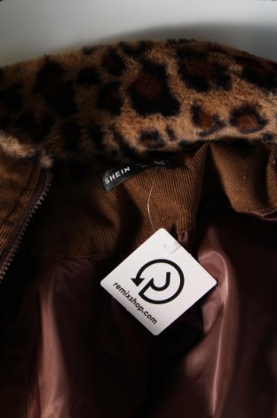 Γυναικείο μπουφάν SHEIN, Μέγεθος XL, Χρώμα Καφέ, Τιμή 16,78 €