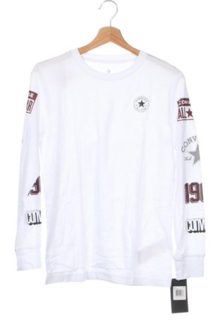 Παιδική μπλούζα Converse, Μέγεθος 12-13y/ 158-164 εκ., Χρώμα Λευκό, Τιμή 26,47 €