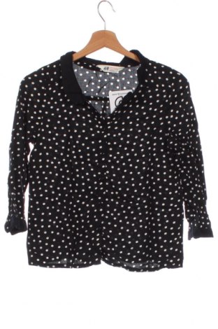 Dětská košile  H&M, Velikost 13-14y/ 164-168 cm, Barva Černá, Cena  49,00 Kč