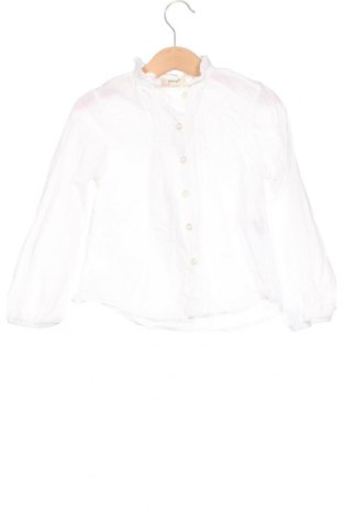 Детска риза Koton, Размер 4-5y/ 110-116 см, Цвят Бял, Цена 25,00 лв.