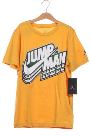 Kinder T-Shirt Air Jordan Nike, Größe 8-9y/ 134-140 cm, Farbe Gelb, Preis € 35,57