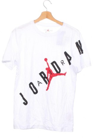 Tricou pentru copii Air Jordan Nike, Mărime 13-14y/ 164-168 cm, Culoare Alb, Preț 181,58 Lei