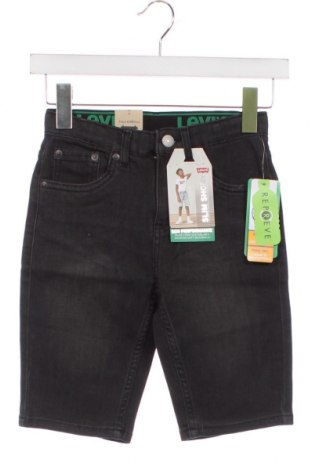Детски къс панталон Levi's, Размер 7-8y/ 128-134 см, Цвят Сив, Цена 69,30 лв.