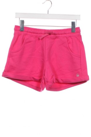 Детски къс панталон United Colors Of Benetton, Размер 13-14y/ 164-168 см, Цвят Розов, Цена 25,35 лв.