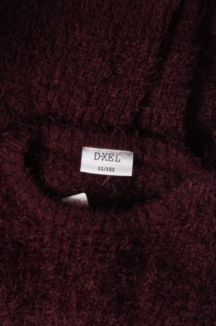 Детски пуловер D-Xel, Размер 10-11y/ 146-152 см, Цвят Лилав, Цена 5,12 лв.