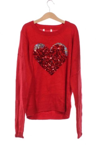 Pulover pentru copii H&M, Mărime 13-14y/ 164-168 cm, Culoare Roșu, Preț 69,08 Lei
